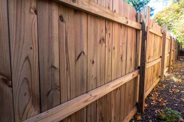 Can my Neighbour attach a fence to my wall? 1 fence