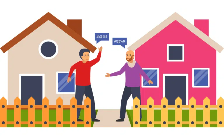 Can I paint my neighbour's wall on my side? 1 Can I paint my Neighbours wall on my side? - Faulkner Surveyors Walton-on-Thames